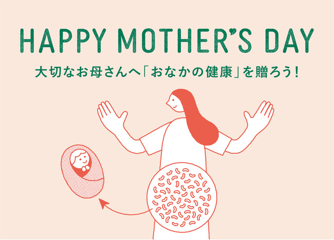 プレスリリース「【母の日ギフトに新提案】“おなかの健康”を贈る！」のイメージ画像