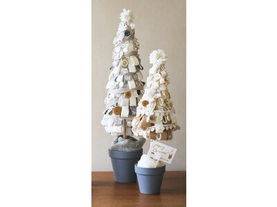 【プリスティン×伊勢丹新宿店 マ・ランジェリー】　地球にやさしいクリスマスをご提案　衣類の残布でつくる「クリスマスツリー」の展示販売開始　ブランドの枠を超え、社会課題の解決にむけた取組み　