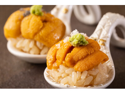 【厳選生雲丹2種を原価提供！】1日限定10食|六本木交差点徒歩30秒の好立地で絶品20品寿司コースを8,...