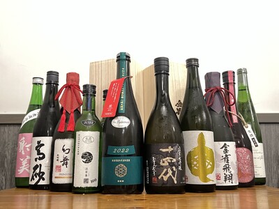【先着18名様】十四代、新政、射美などの厳選された希少酒が楽しめる「幻の希少酒プラン」｜日本酒原価酒蔵「川崎店」にて開催｜5月21日～5月31日