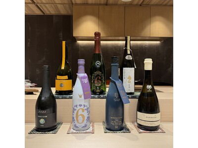 【5月限定】〈恵比寿 鮨 暁天〉"新政7種飲み比べ"＆"十四代 万虹"確約ペアリングを同時開催！OPEN記念の特別企画！