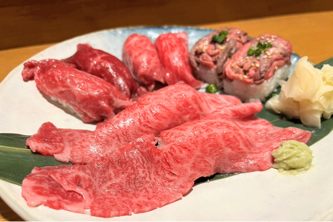 【6月期間限定】黒毛和牛×寿司×食べ放題！肉好きのための土祝限定コースが田町/三田「肉酒場 ケナシバ」に登場！