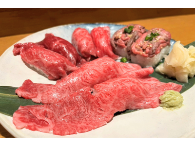 【6月期間限定】黒毛和牛×寿司×食べ放題！肉好きのための土祝限定コースが田町/三田「肉酒場 ケナシバ」に登場！