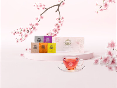 【春の送別・ご挨拶ギフトに新風】想いを添えて渡せる「封筒型紅茶」が、George Steuart Tea...