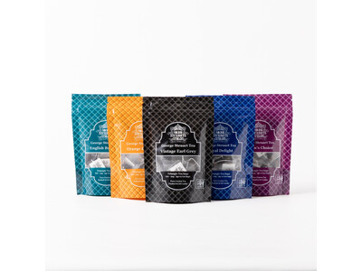 ホテル・レストランの紅茶提供を格上げ。英国王室にも献上した老舗紅茶ブランド「George Steuart Tea（ジョージシチュアートティー）」から、袋入りトライアングルバッグ新登場！