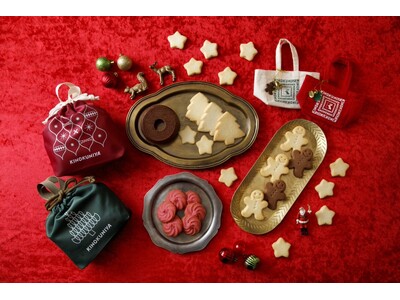 【紀ノ国屋 クリスマススイーツコレクション2025】ホリデー気分を彩る。華やかなデザインの「クリスマススイーツバッグ」が今年も登場！