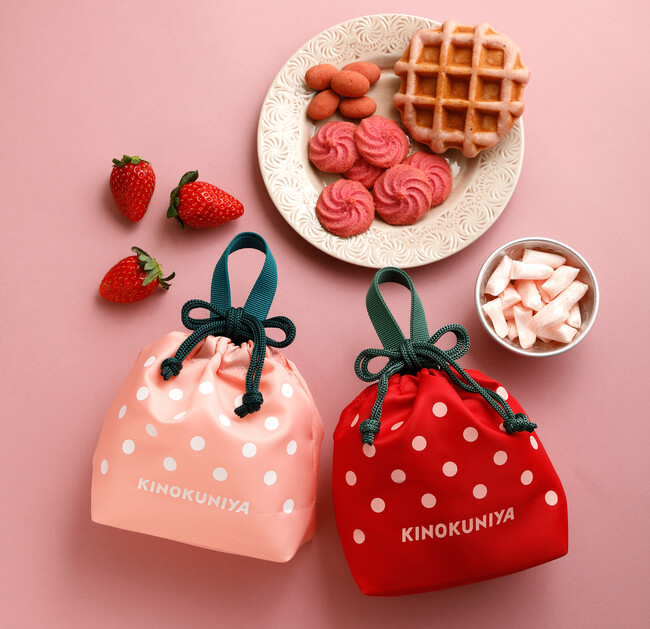 いちごをイメージしたスイーツバッグが新登場。1月20日より販売開始~春を呼ぶ華やかスイーツバッグ~