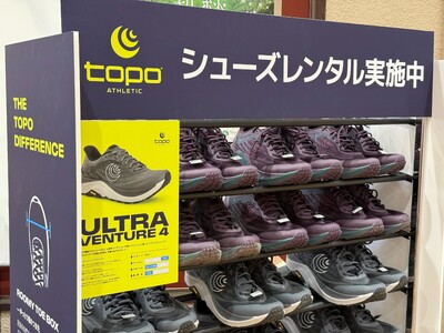 関西初！Topo Athletic(R)(トポアスレチック)の試し履きがuniteでスタート！