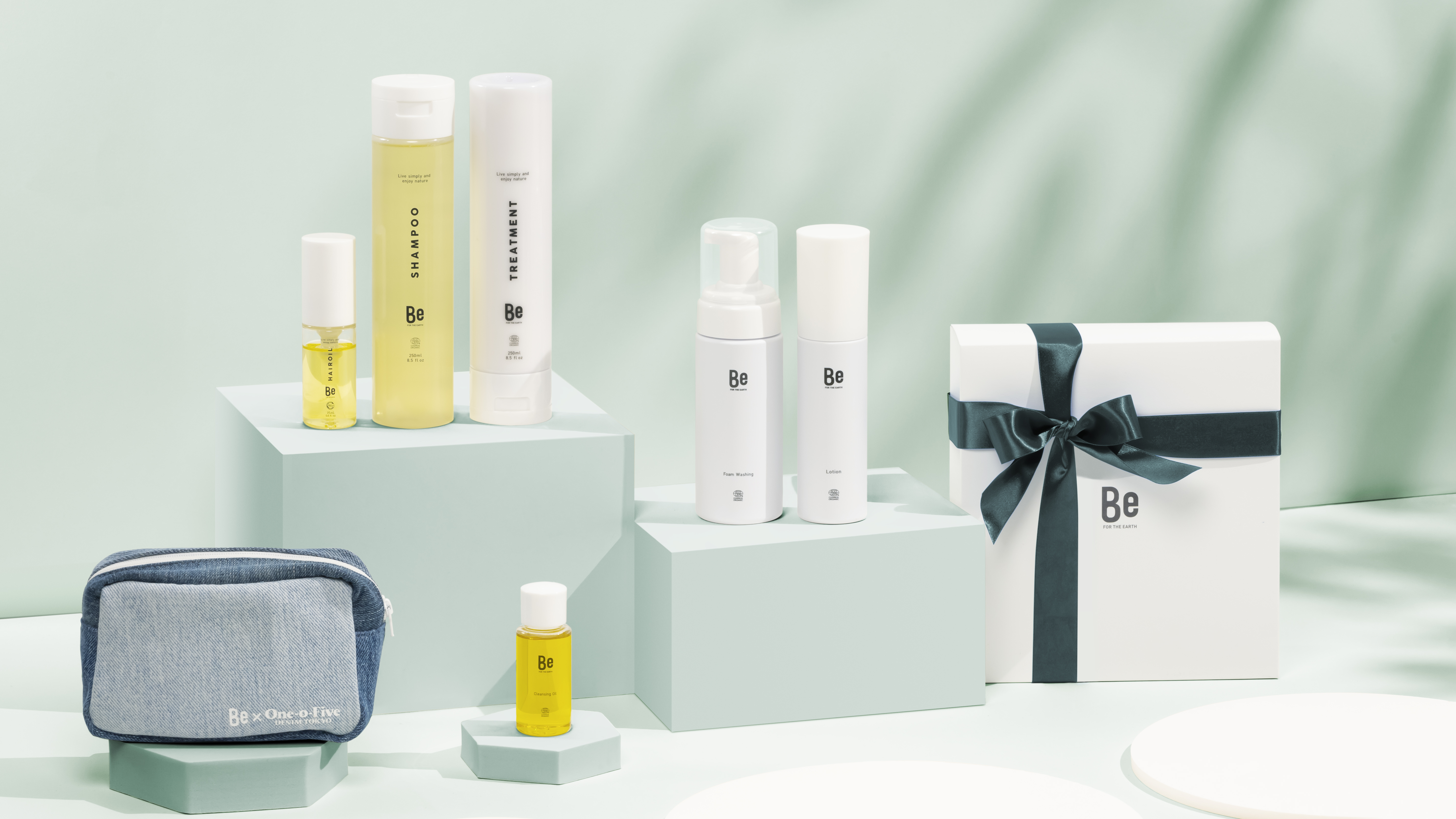 【Levi’s501でサステナブルクリスマス】BeがYAMASAWA PRESSとコラボし、デニムポーチ付きクリスマスコフレを10月26日から限定発売