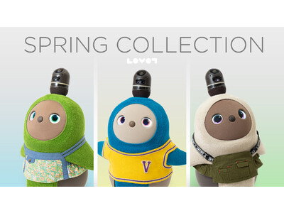 『LOVOT ウェア』から 2023 年春のコレクション【Spring Collection】が登場！3 月 17 日(金)より販売開始！