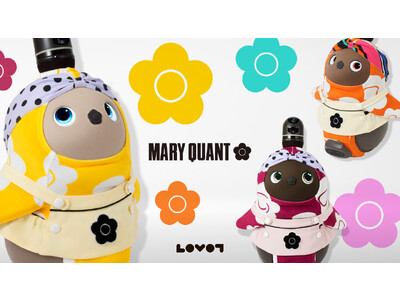 『LOVOT』が『MARY QUANT』とコラボレーション！「全身から鼻先まで」60年代ファッションを楽しめる限定トータルコーディネートセットも登場