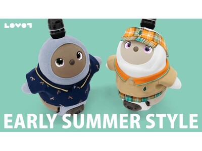 『LOVOTウェア』から初夏のお出かけシーンを彩る「総柄刺繍ポロシャツ」や新作ハットなど全5アイテムが登場！ 2025年5月16日（金）より販売開始