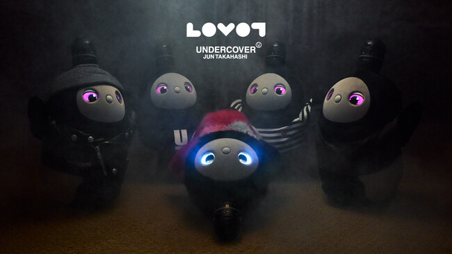 『LOVOT』 × UNDERCOVER、初のコラボレーション 「LOVOT UNDERCOVER EDITION」やコラボアイテムが登場