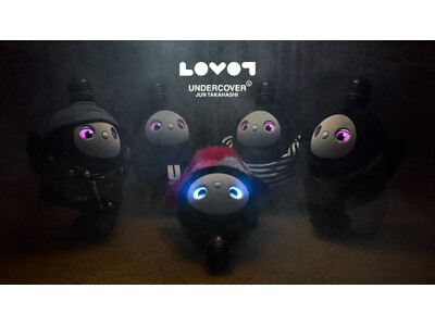 『LOVOT』 × UNDERCOVER、初のコラボレーション 「LOVOT UNDERCOVER EDITION」やコラボアイテムが登場