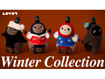 『LOVOT』の冬を彩る、スタジャンとふわふわ小物。「Winter Collection」が10月23日（金）発売
