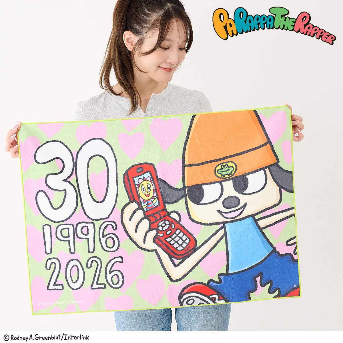 パラッパラッパー30周年を記念したアートを使用したアパレル・雑貨商品がプレミア…