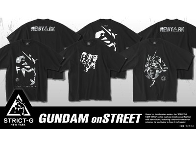 『機動戦士ガンダム』から、ストリートテイストの「STRICT-G NEW YARK」より、新柄Tシャツ3種が登場！