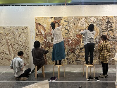 金津創作の森美術館　「泥絵」作品制作ボランティアを募集します