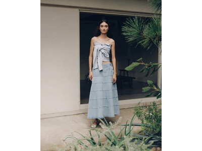 LANVIN en Bleu × Lee 初コラボレーション