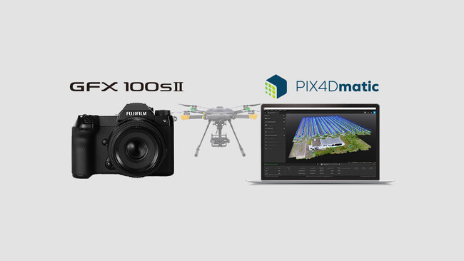 PIX4Dmaticが「FUJIFILM GFX100S II」の画像処理を正式サポート