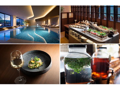 2024 年 5 月 17 日開業　箱根・宮城野エリアの隠れ家ホテル「自分を“ととのえる”」ための温浴と食の体験