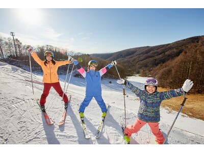 キッズのスキーデビューに最適　親子で安心の雪体験「蓼科東急スキー場」 12 月 19 日（金）から今季オープン