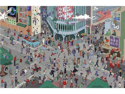 【東急ステイ渋谷】コーヒースタンド「HANG OUT」×「Keisuke Sakai」渋谷の街をアートとコーヒーで繋ぐ作品展開催