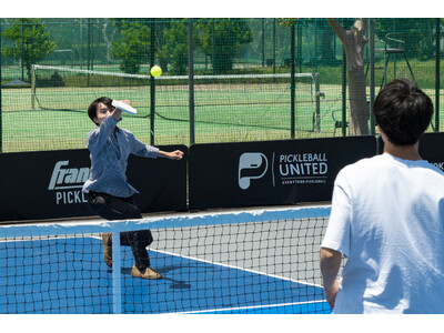 【東急リゾートタウン浜名湖】ピックルボール専用屋外コートをバージョンアップし、アスファルトコートで再登場