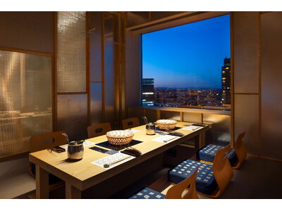 【神奈川県初出店】出汁しゃぶ「瓢斗」が、この春 横浜スカイビルへ。28Fから横浜の絶景を望む洗礼された和空間で特別なひとときを。