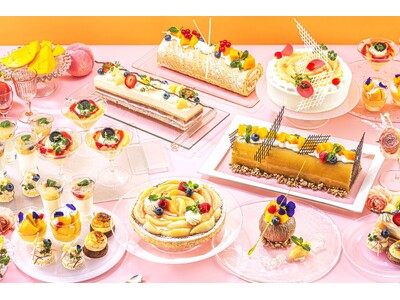 甘くてとろける桃と完熟マンゴーづくしの初夏限定スイーツブッフェ　ひんやり桃のパイタルトやごろっと果肉のデザートプレートなどが登場