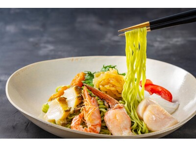 醤油・胡麻・XO醤 3種のタレを選べる”プレミアム海鮮冷麺”や黒毛和牛たっぷり ひんやり”高級担々麺”が登場