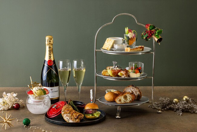 高層階から眺める美しい横浜の景色と共に思い思いのクリスマスを　クリスマスアフタヌーンティー＆イブニングハイティー