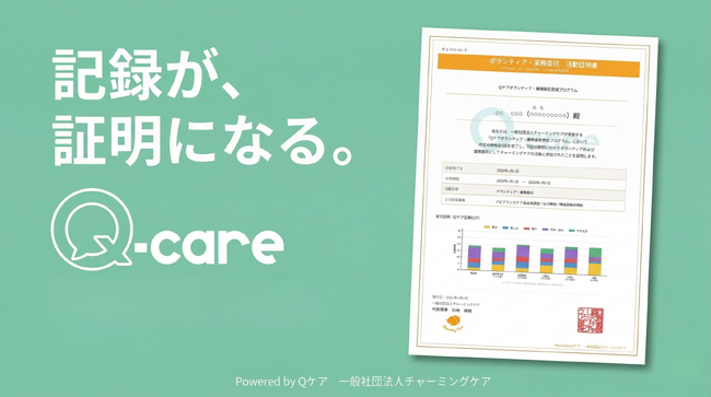 プロセスを可視化した今までにない課外活動証明書を採用！チャーミングケアが就労サポートプログラム始動 ー 第１弾は配慮事項のある高校生・大学生を対象に