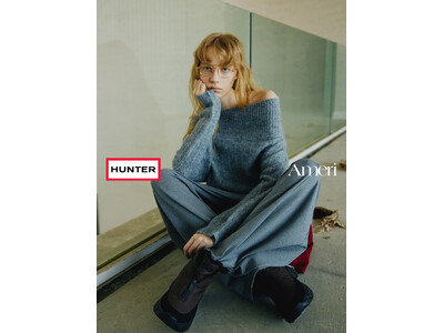 Ameri、英国老舗ブランド「HUNTER」との2度目となるコラボレーションを発売