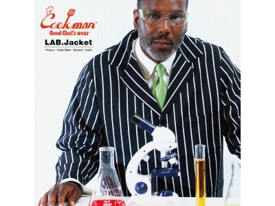 Cookman（クックマン）から食品会社の研究室で使用されている白衣をベースにした『LAB.Jacket』・飲食店とのコラボアイテム『COUPON T-SHIRTS』など新商品が続々登場！
