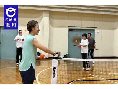 《茨城県境町》ピックルボール地域おこし協力隊員 嶋晴菜選手が境町スポーツ教室で指導！
