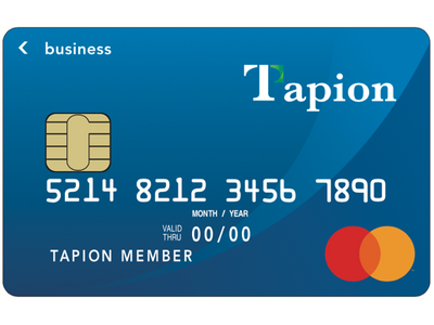 Mastercard(R)️付き「Tapionカード」を2月より発行開始