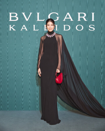 日本におけるブルガリの史上最大規模の展覧会「ブルガリ カレイドス 色彩・文化・技巧」記念すべきオープニングイベントにブルガリ アンバサダーの森星が登場