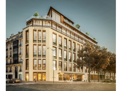 ブルガリ、フランスの首都パリのジョルジュサンク通りにホテル開業の契約合意