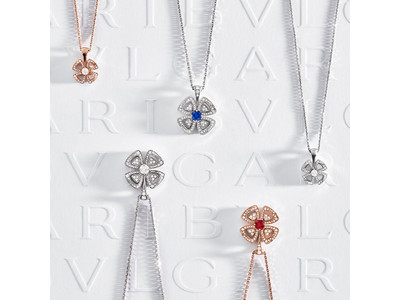 ブルガリの「フィオレヴァー」より色石をあしらった新作ネックレスが登場　