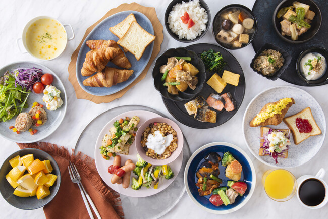 食欲の秋にあわせ、カンデオホテルズならではの「手づくり朝食」がお得に楽しめる「最大20%オフ“食べあわせ”を楽しむ秋の朝食プラン」が登場！