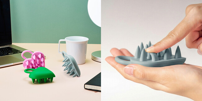 【蔦屋書店 感謝祭にて先行発売】シンピュルテのヒット商品「ハートロック スカルプブラシ」からソフトタイプ誕生。