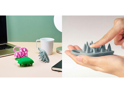 【蔦屋書店 感謝祭にて先行発売】シンピュルテのヒット商品「ハートロック スカルプブラシ」からソフトタイプ誕生。