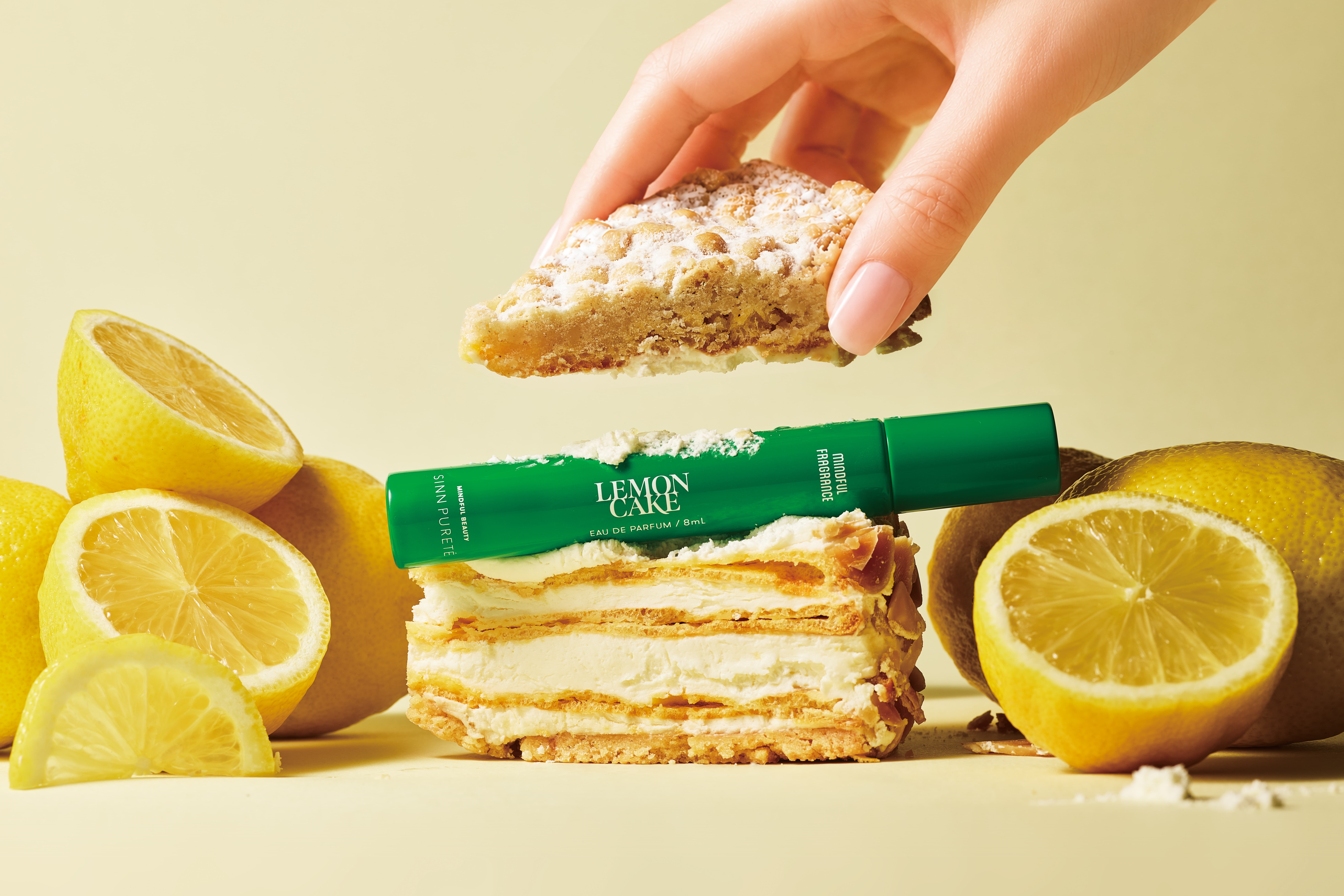 【先行発売】ひと吹きで、気分はレモンケーキ。SINN PURETEから、甘くて、きゅんとする新フレグランス「LEMON CAKE」登場！