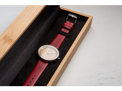 【新色・サイズ展開】桜の木の腕時計に、春の彩りが加わったPetite | SAKURA | purple他1モデルが3月中旬発売