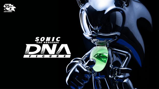 【ソニックのDNA】が現実世界に誕生。SONIC 35周年。最先端バイオテクノロジー×『ソニック・ザ・ヘッジホッグ』DNAフィギュア - LOM BABY
