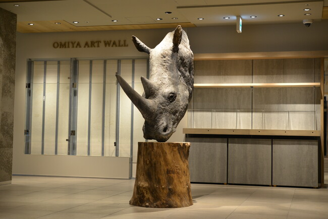 プレスリリース「大宮に埼玉を象徴する巨大サイ登場。OMIYA ART WALL始動。」のイメージ画像