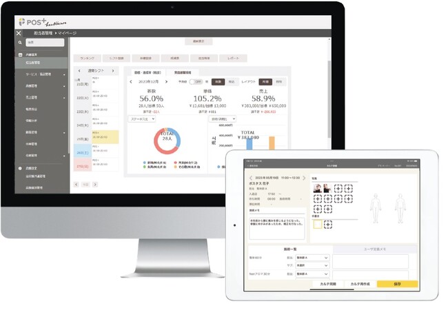 クラウド型モバイルPOSレジ「POS+（ポスタス）」クリニック・整体院向けサービス「POS+ healthcare」をリリース：マピオンニュース