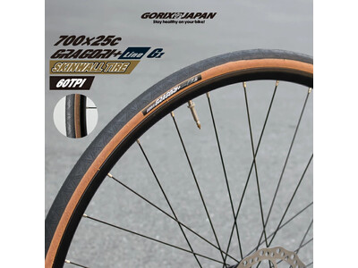 【新商品】自転車パーツブランド「GORIX」から、自転車タイヤ(GRAGORI+LINE.G1)が新発売!!