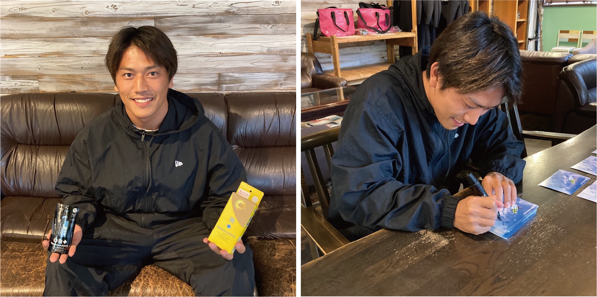 【トッププロサーファー村上舜選手がセレクト】スーパーUVカットシリーズBRISA MARINA限定セットを販売！